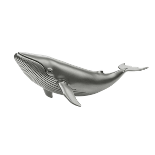 Free 3D Metallic Whale Clipart Template to Edit Online