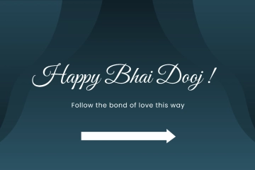 Free Happy Bhai Dooj Signage Template to Edit Online