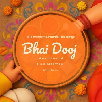 Free Tika Ceremony Bhai Dooj  WhatsApp Post Template to Edit Online