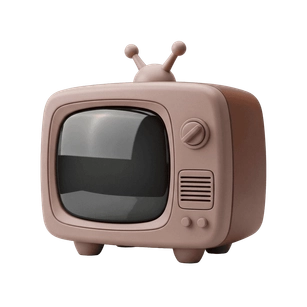 Free 3D Pixar Toy TV Clipart Template to Edit Online