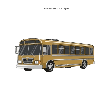 Free Luxury School Bus Clipart Template to Edit Online