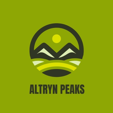 Free Mountain Circle Logo to Edit Online