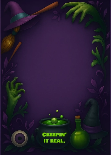 Free Halloween Invitation Background Template to Edit Online