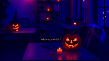 Free Office Halloween Background Template to Edit Online