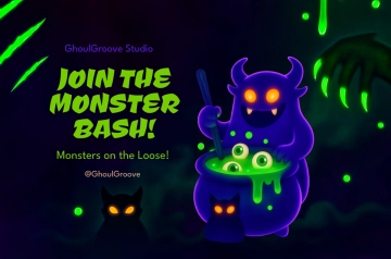 Free Monster Halloween Banner Template to Edit Online