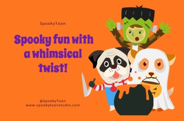 Free Cartoon Halloween Banner Template to Edit Online