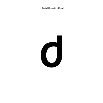 Free Partial Derivative Clipart Template to Edit Online