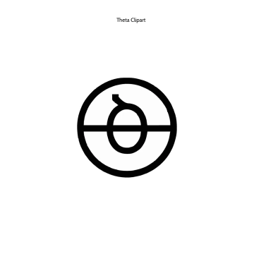 Free Theta Clipart Template to Edit Online