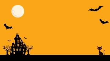 Free Minimalist Halloween Background Template to Edit Online