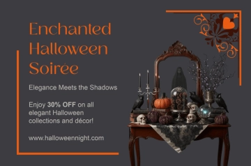 Free Elegant Halloween Banner Template to Edit Online