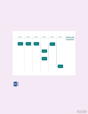 Swim Lane Diagram Download Template