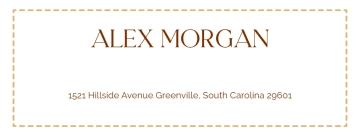 Free Package Address Label Template to Edit Online