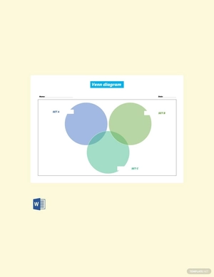 Venn Diagram Template