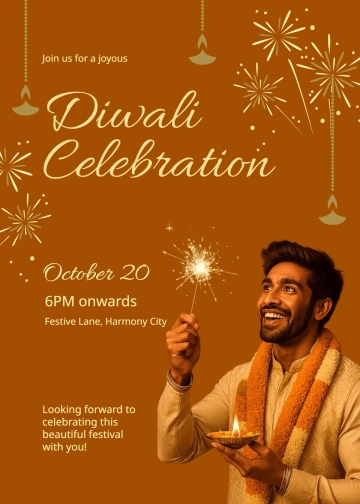 Free Diwali Invitation for WhatsApp Template to Edit Online Free Diwali Invitation for WhatsApp Template to Edit Online