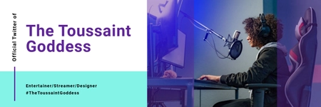 Free Professional Twitter Banner Template to Edit Online