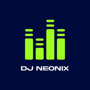 Free Neon DJ Logo to Edit Online
