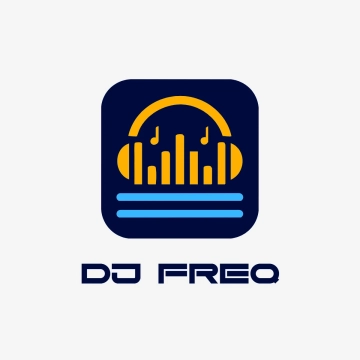 Free Frequency DJ Logo to Edit Online