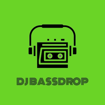 Free Bass Drop DJ Logo to Edit Online