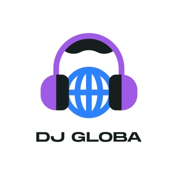 Free Global DJ Logo to Edit Online