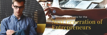 Free Entrepreneurs Twitter Banner Template to Edit Online