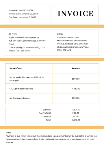 Free Editable Business Invoice Template to Edit Online Free Editable Business Invoice Template to Edit Online