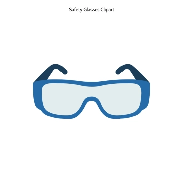 Free Safety Glasses Vector Clipart (PNG, SVG) to Edit Online