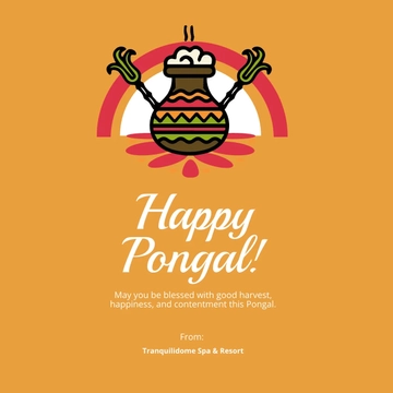 Free Pongal Quote Instagram Post Template to Edit Online Free Pongal Quote Instagram Post Template to Edit Online