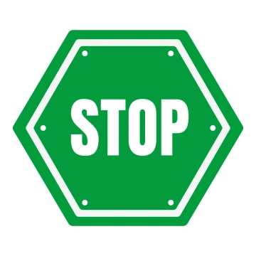Free Green Stop Sign Template to Edit Online Free Green Stop Sign Template to Edit Online