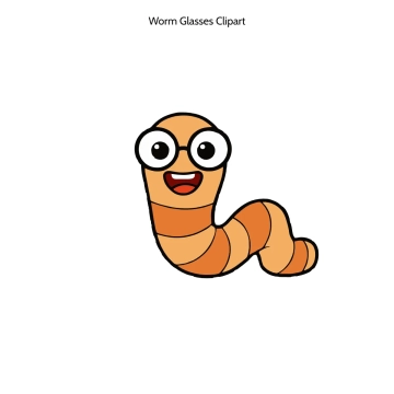 Free Worm With Glasses Vector Clipart (PNG, SVG) to Edit Online Free Worm With Glasses Vector Clipart (PNG, SVG) to Edit Online