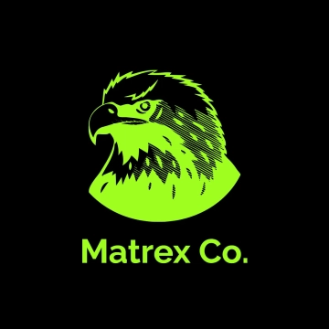 Free Matrix Eagle Logo to Edit Online