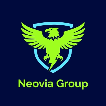 Free Neon Eagle Logo to Edit Online