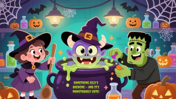 Free Monster Halloween Desktop Wallpaper Template to Edit Online Free Monster Halloween Desktop Wallpaper Template to Edit Online