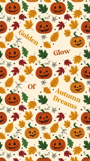 Free Pumpkin Halloween Mobile Background Template to Edit Online Free Pumpkin Halloween Mobile Background Template to Edit Online