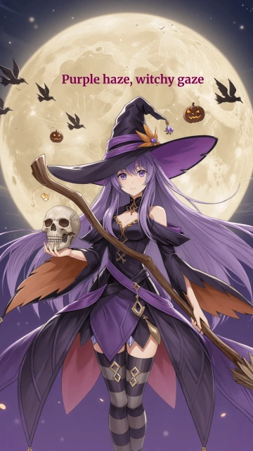Free Purple Halloween Mobile Background Template to Edit Online Free Purple Halloween Mobile Background Template to Edit Online