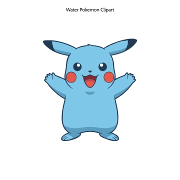 Free Water Pokemon Vector Clipart (PNG, SVG) to Edit Online
