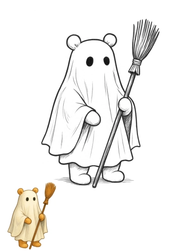 Free Winnie the Pooh Halloween Color Page Template to Edit Online