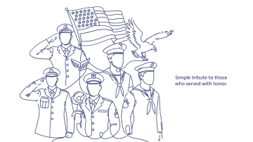 Free Minimalist Veterans' Day Background Template to Edit Online Free Minimalist Veterans' Day Background Template to Edit Online