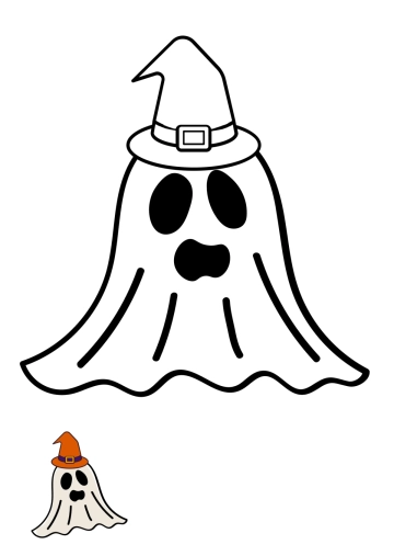 Free Halloween Color Page Template to Edit Online