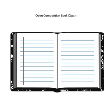 Free Open Composition Book Vector Clipart (PNG, SVG) to Edit Online Free Open Composition Book Vector Clipart (PNG, SVG) to Edit Online