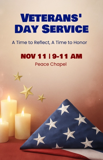 Free Veterans' Day Service Poster Template to Edit Online Free Veterans' Day Service Poster Template to Edit Online
