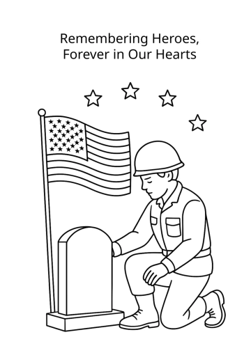 Free Veterans' Memorial Day Drawing Template to Edit Online Free Veterans' Memorial Day Drawing Template to Edit Online