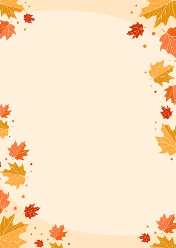 Free Autumn Page Border  Template to Edit Online Free Autumn Page Border  Template to Edit Online