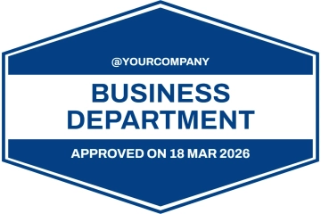 Free Professional Stamp Template to Edit Online