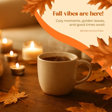 Free Modern Autumn Template to Edit Online Free Modern Autumn Template to Edit Online