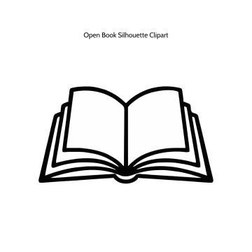 Free Open Book Silhouette Vector Clipart (PNG, SVG) to Edit Online Free Open Book Silhouette Vector Clipart (PNG, SVG) to Edit Online