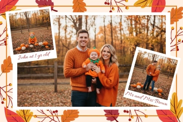 Free Autumn Frame Template to Edit Online Free Autumn Frame Template to Edit Online