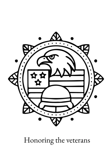 Free Veterans' Day Mandala Drawing Template to Edit Online Free Veterans' Day Mandala Drawing Template to Edit Online