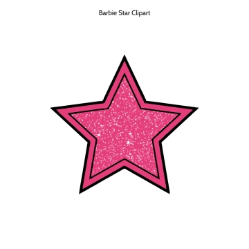 Free Barbie Star Vector Clipart (PNG, SVG) to Edit Online