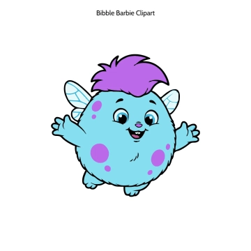 Free Bibble Barbie Cartoon Vector Clipart (PNG, SVG) to Edit Online