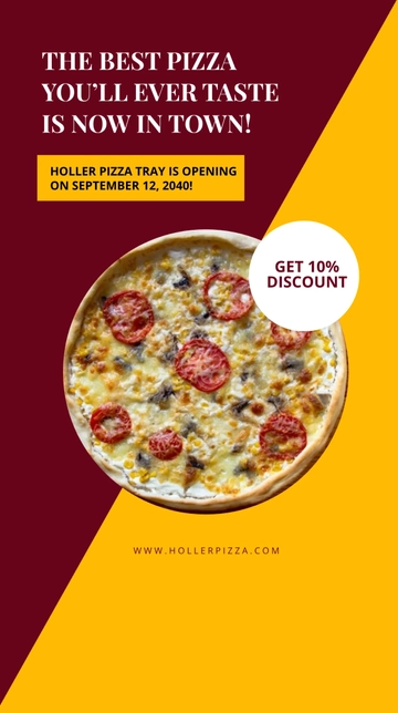 Free Food Influencer Whatsapp Post Template to Edit Online